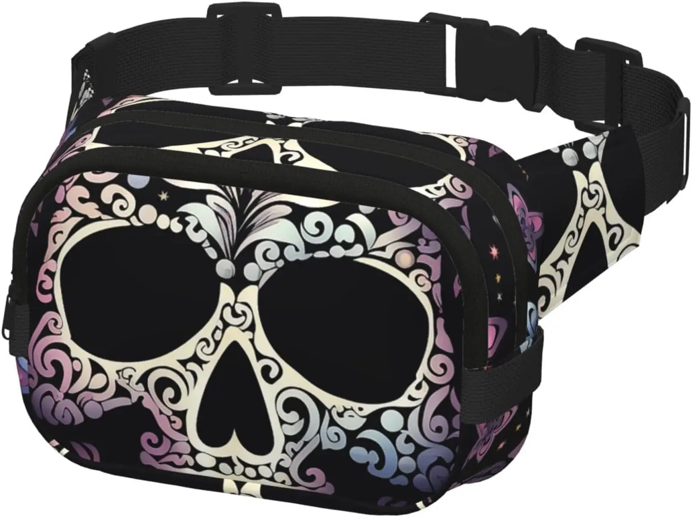 Крутые поясные сумки с черепом для мужчин и женщин - Фотография_2