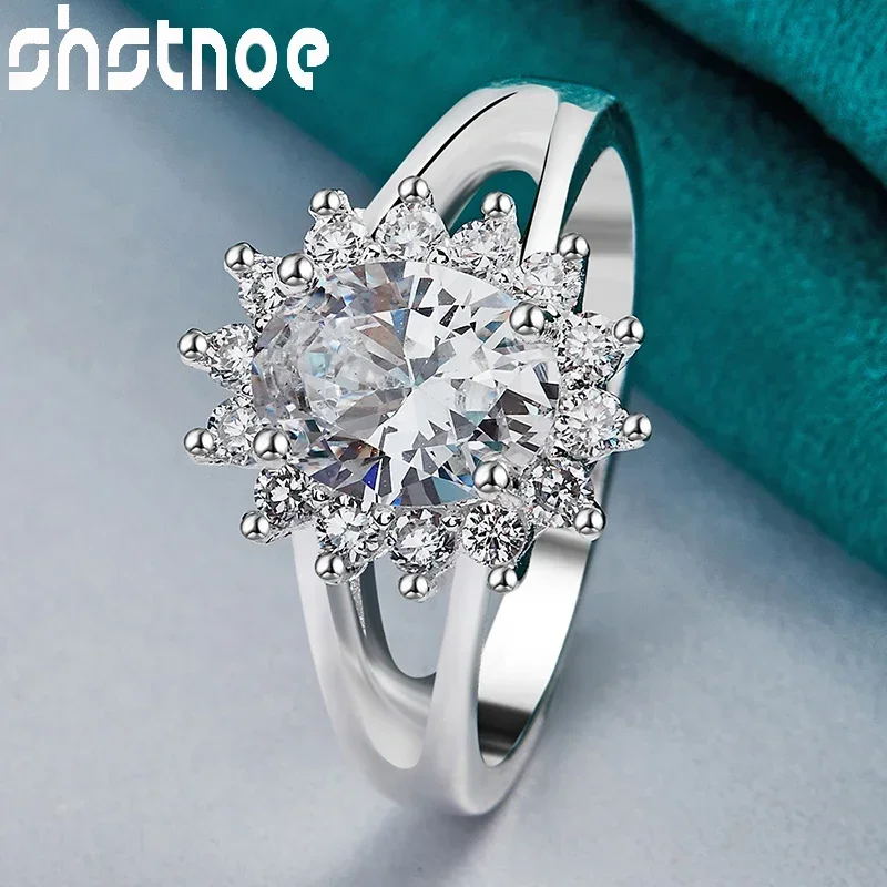 Shstone кольцо из стерлингового серебра 925 пробы - Фотография_5