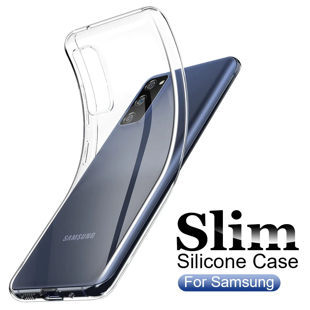 Ультратонкий мягкий чехол для samsung