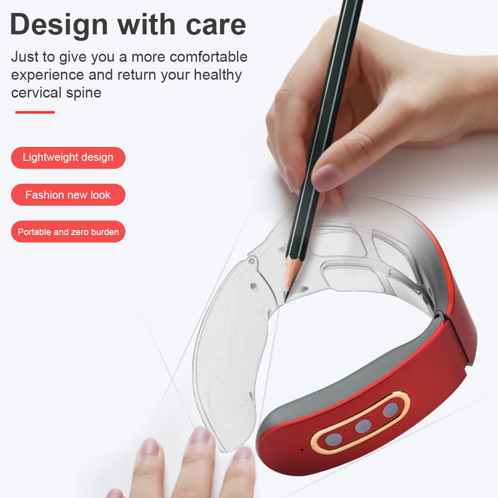 Электрический импульсный массажер для шеи и плеч - Фотография_3