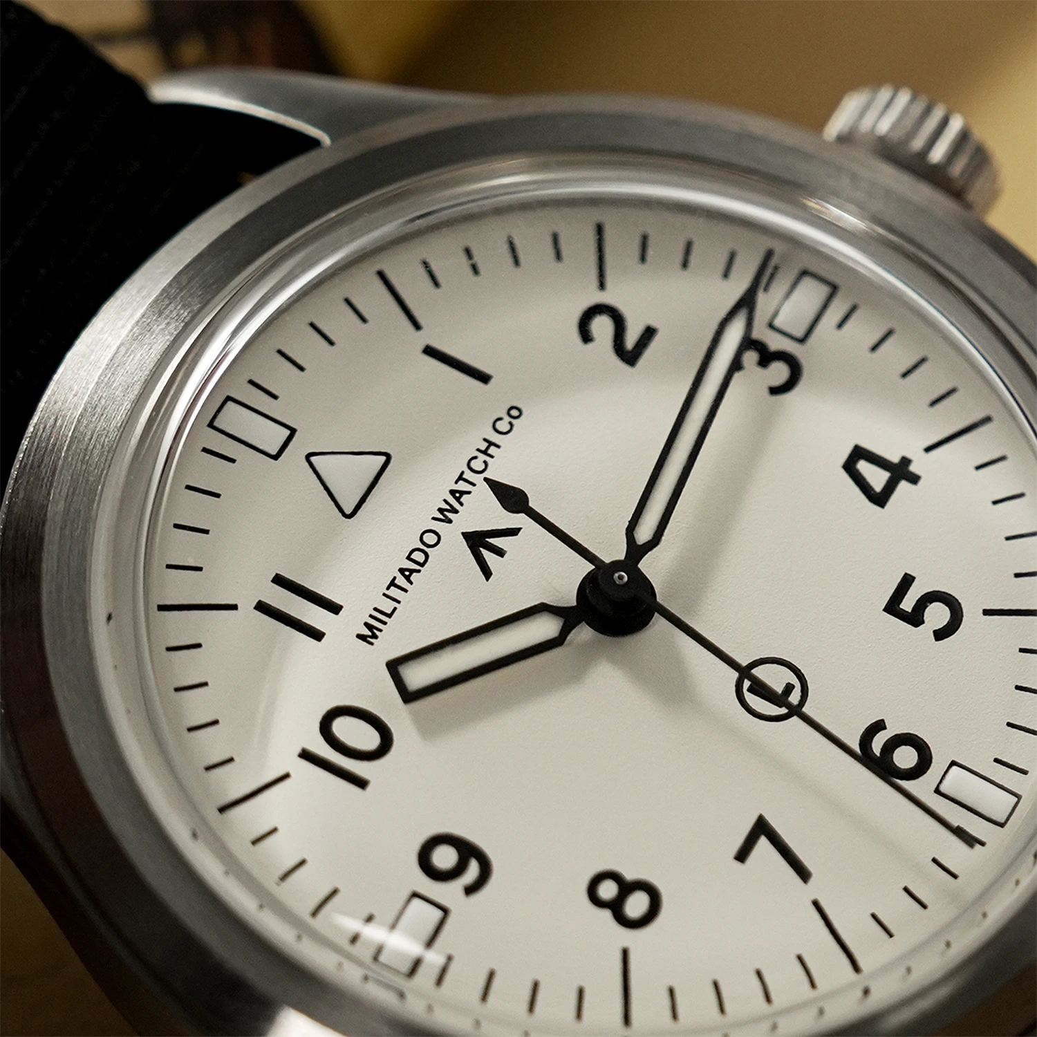 Militado ml14 белый циферблат кварцевые - Фотография_6