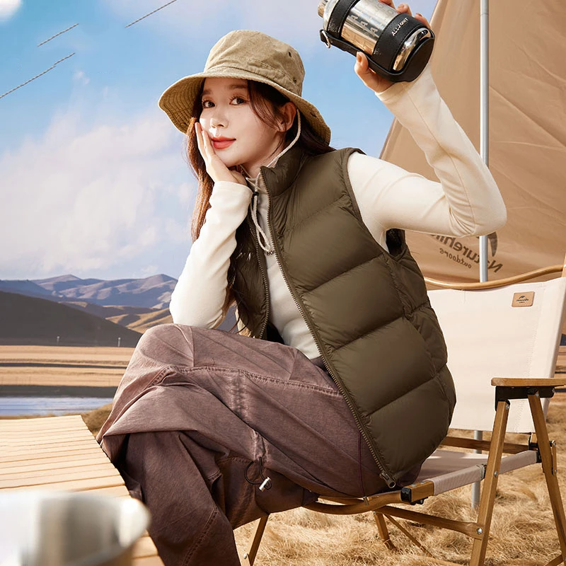 Женский пуховик без рукавов shascullfites melody - Фотография_4