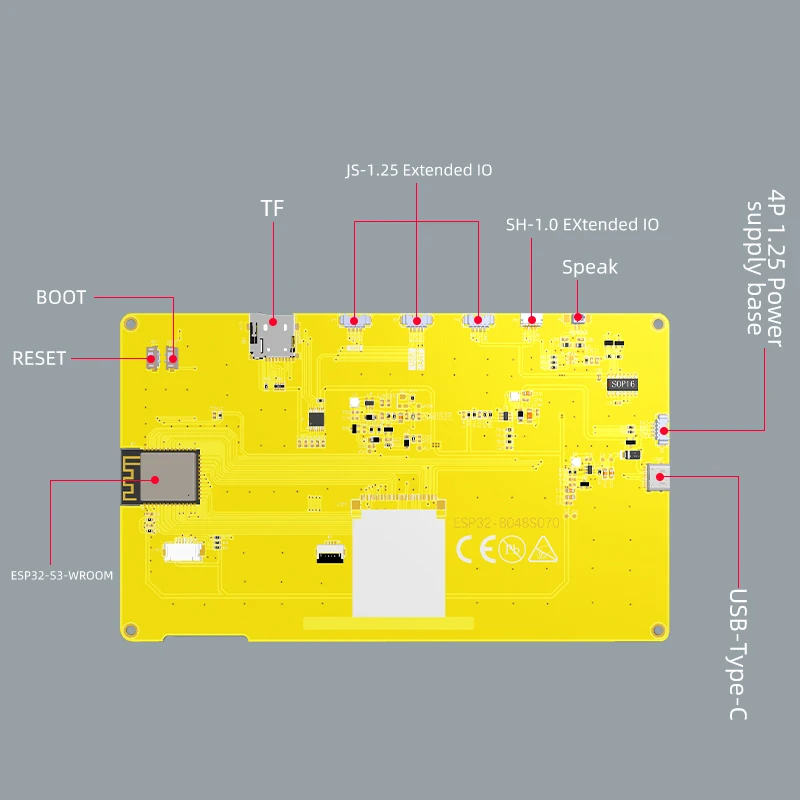 Esp32-s3 hmi 8m psram 16m flash - Фотография_5