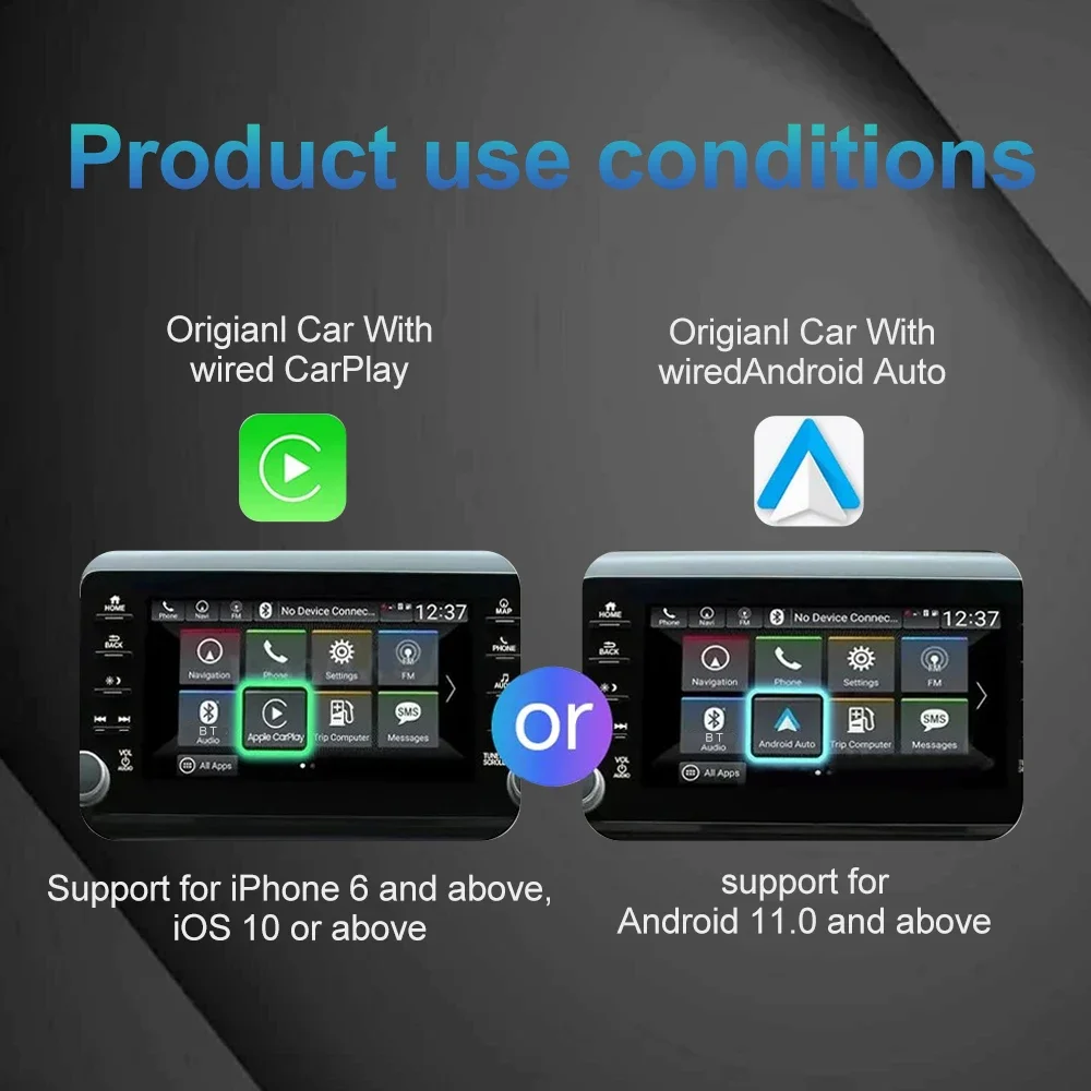 Новый 2 в 1 беспроводной carplay - Фотография_4
