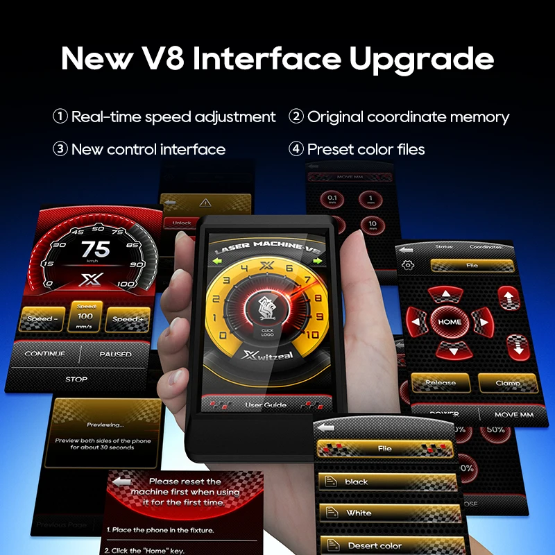 Xwitzeal ®   новый лазерный станок v8 для iphone 8-16 pro max - Фотография_2