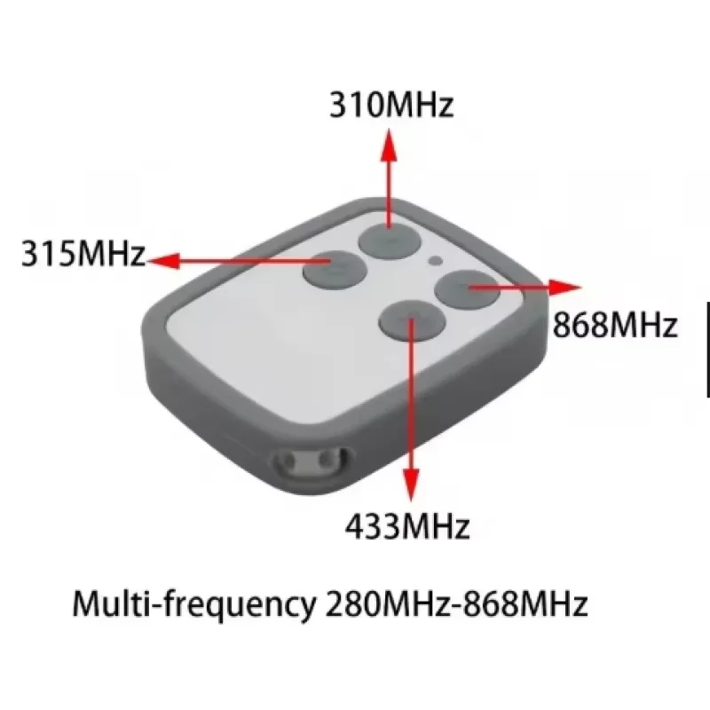 Многочастотный 280-868 мгц устройство открывания гаражных ворот - Фотография_4