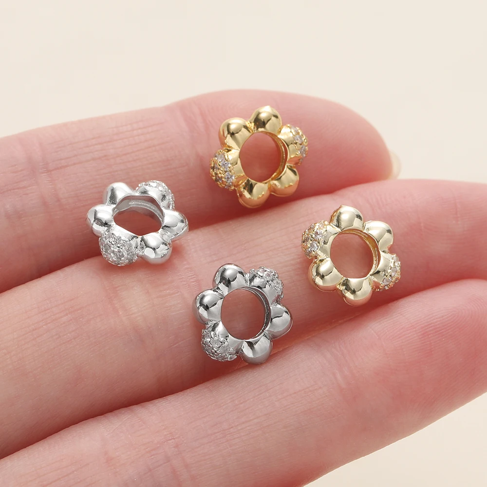 14/18 к позолоченные цветочные