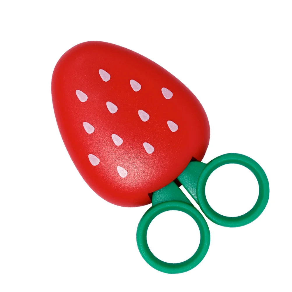Ножницы безопасности в форме клубники с фруктовым дизайном - Фотография_5