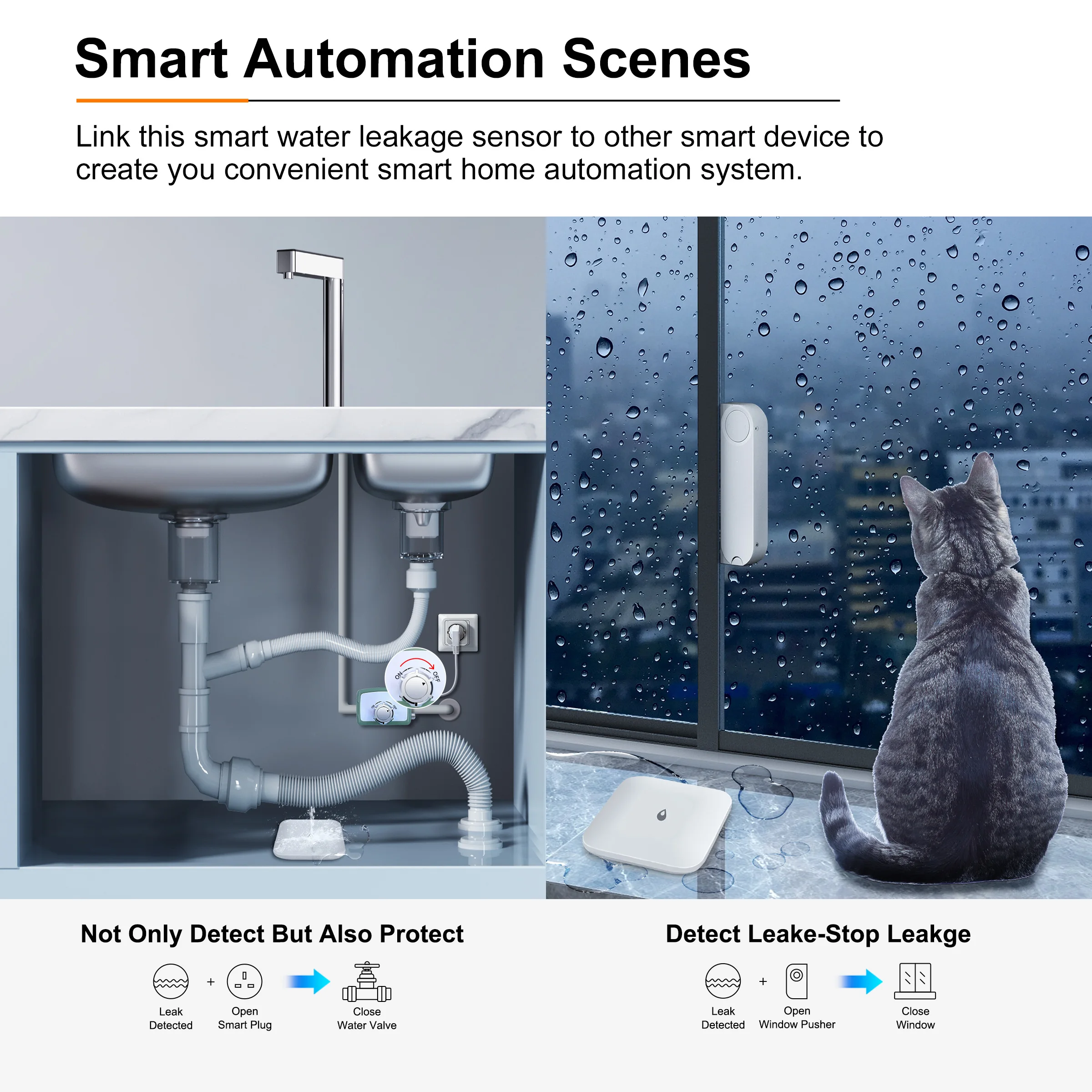 Girier zigbee датчик утечки воды - Фотография_5