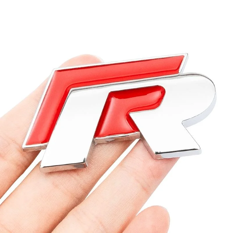 3d металлическая наклейка с логотипом r - Фотография_6