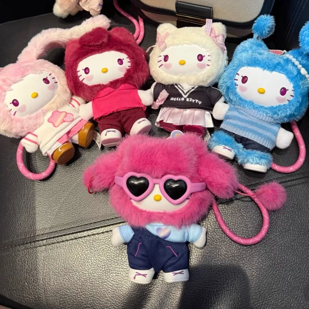 Подлинная бархатная подвеска hello-kitty в стиле поп-звезды