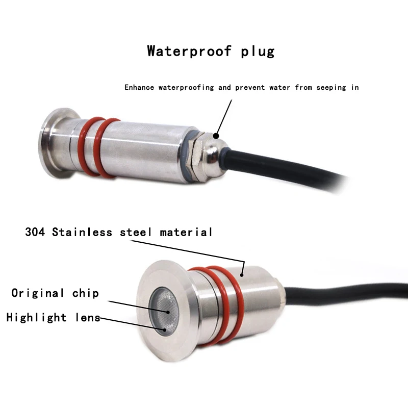 Светодиодный dc12v ip68 водонепроницаемые - Фотография_4