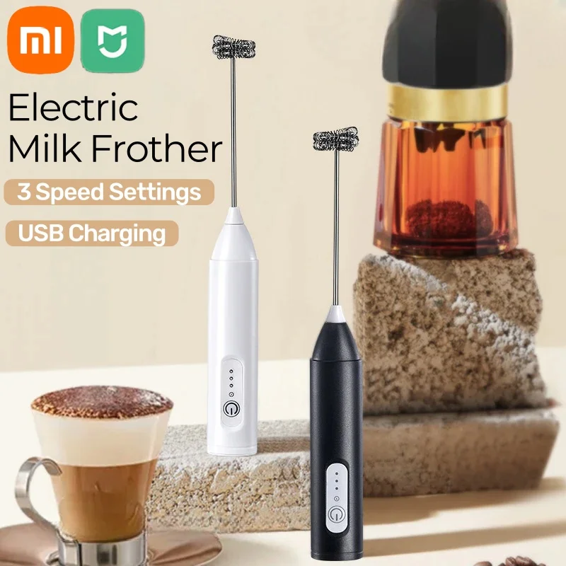 Электрический беспроводной блендер xiaomi для вспенивания молока - Фотография_2
