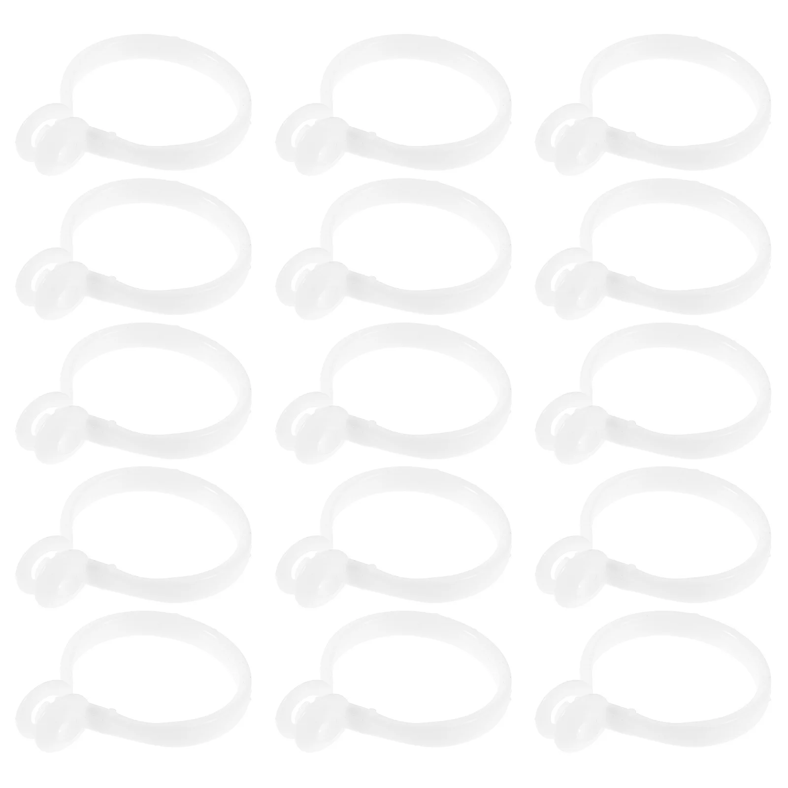 Пластиковые сверхпрочные прочные подвесные кольца для драпировки - Фотография_5