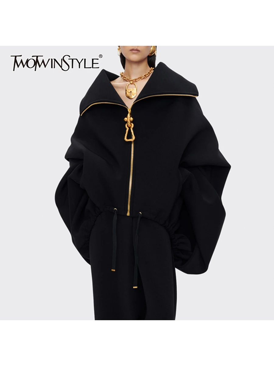 Twotwinstyle однотонные свободные