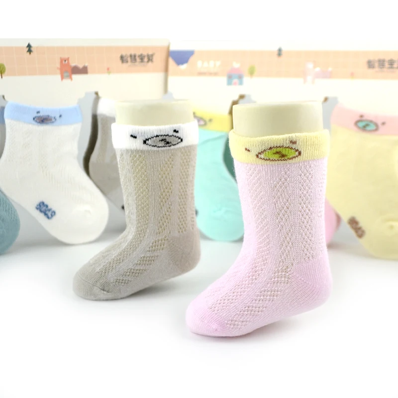 Summer baby socks cute lace bows