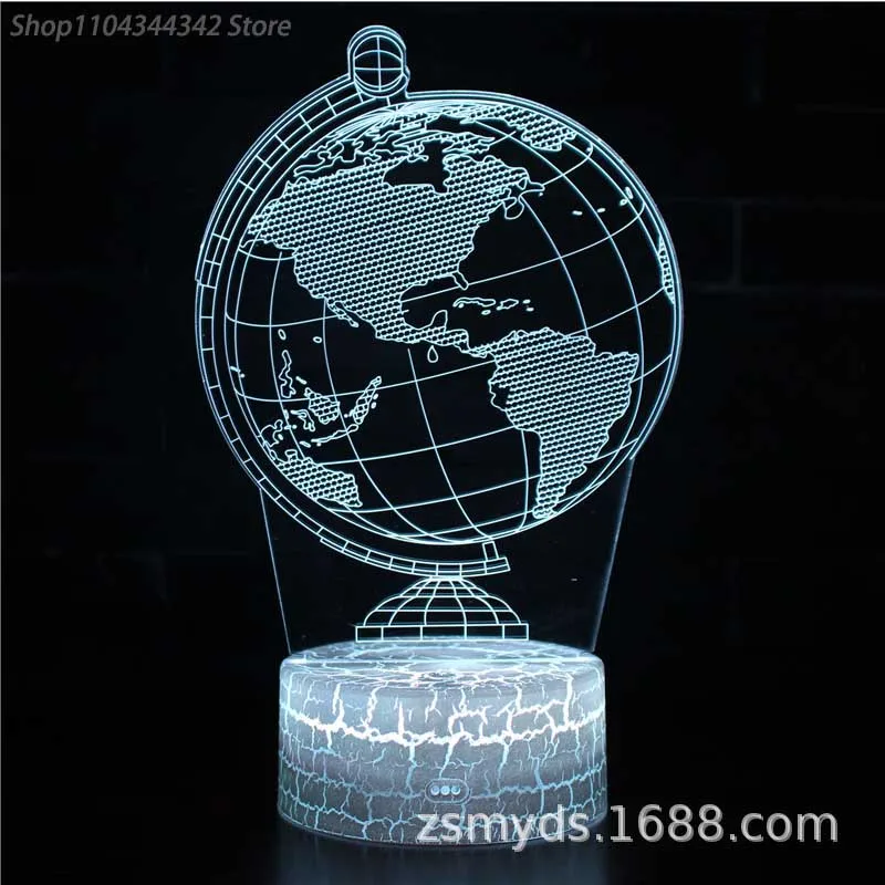3d акриловый креативный глобус с планетой