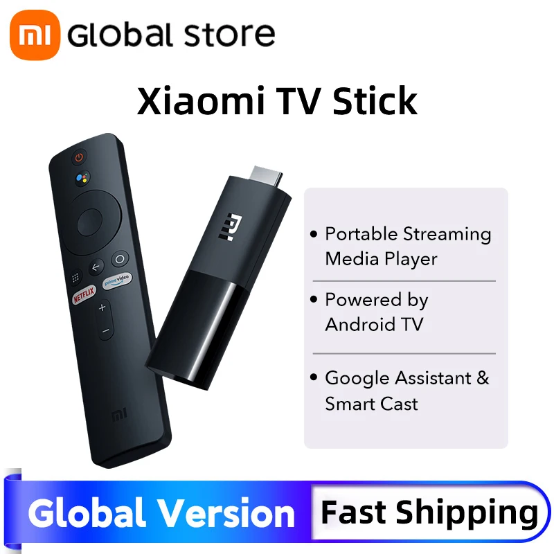 Глобальная версия xiaomi mi tv stick box android tv 9