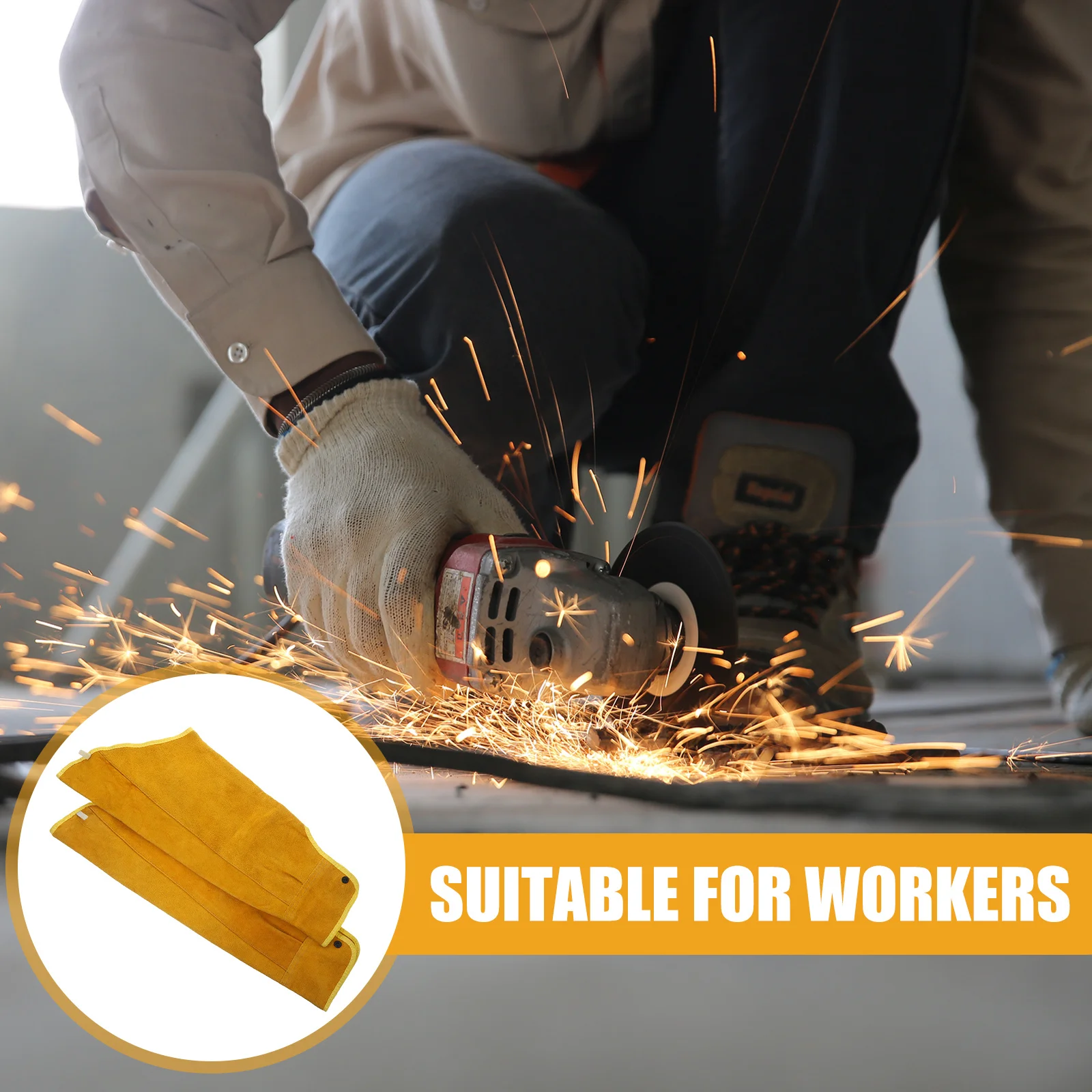 1 пара сварочных защитных нарукавников