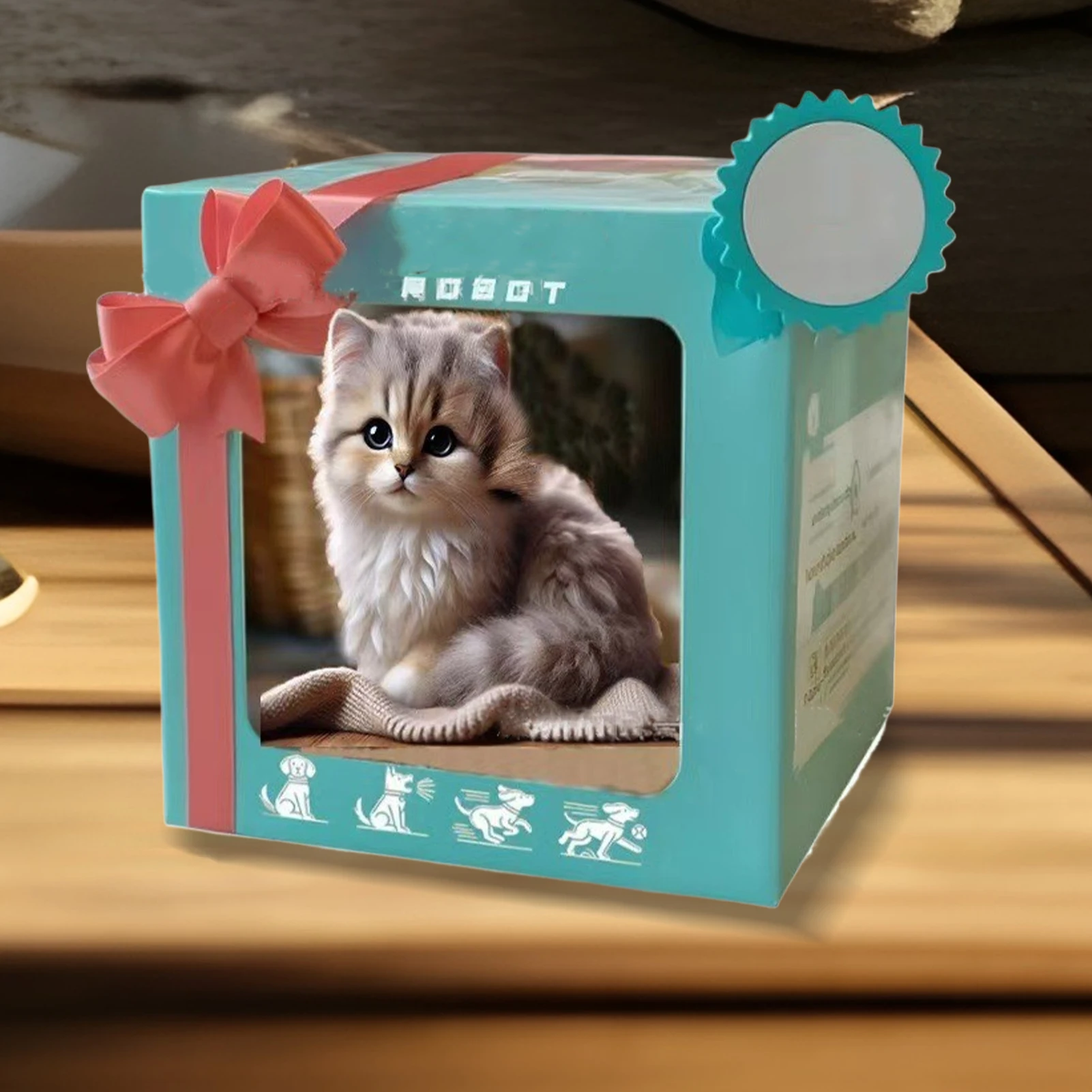 Реалистичная робот-игрушка для кошек для детей