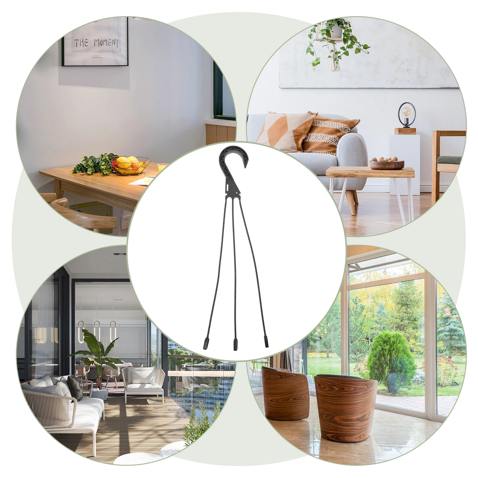 Пластиковые крючки для цветочных горшков