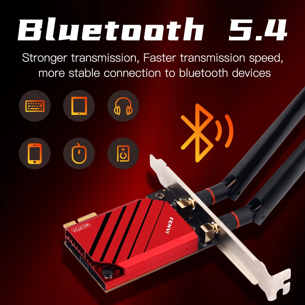 Fenvi wifi 7 fv-be8800 для беспроводного - Фотография_4