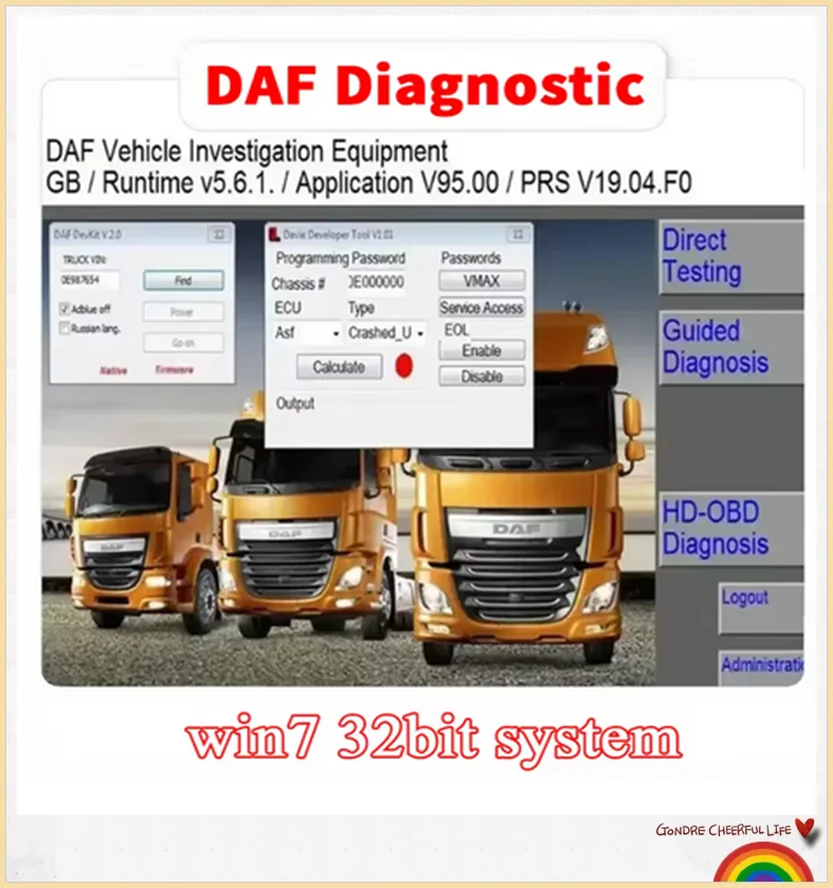 D-a-f-диагностическое программное обеспечение daf d runtime 5