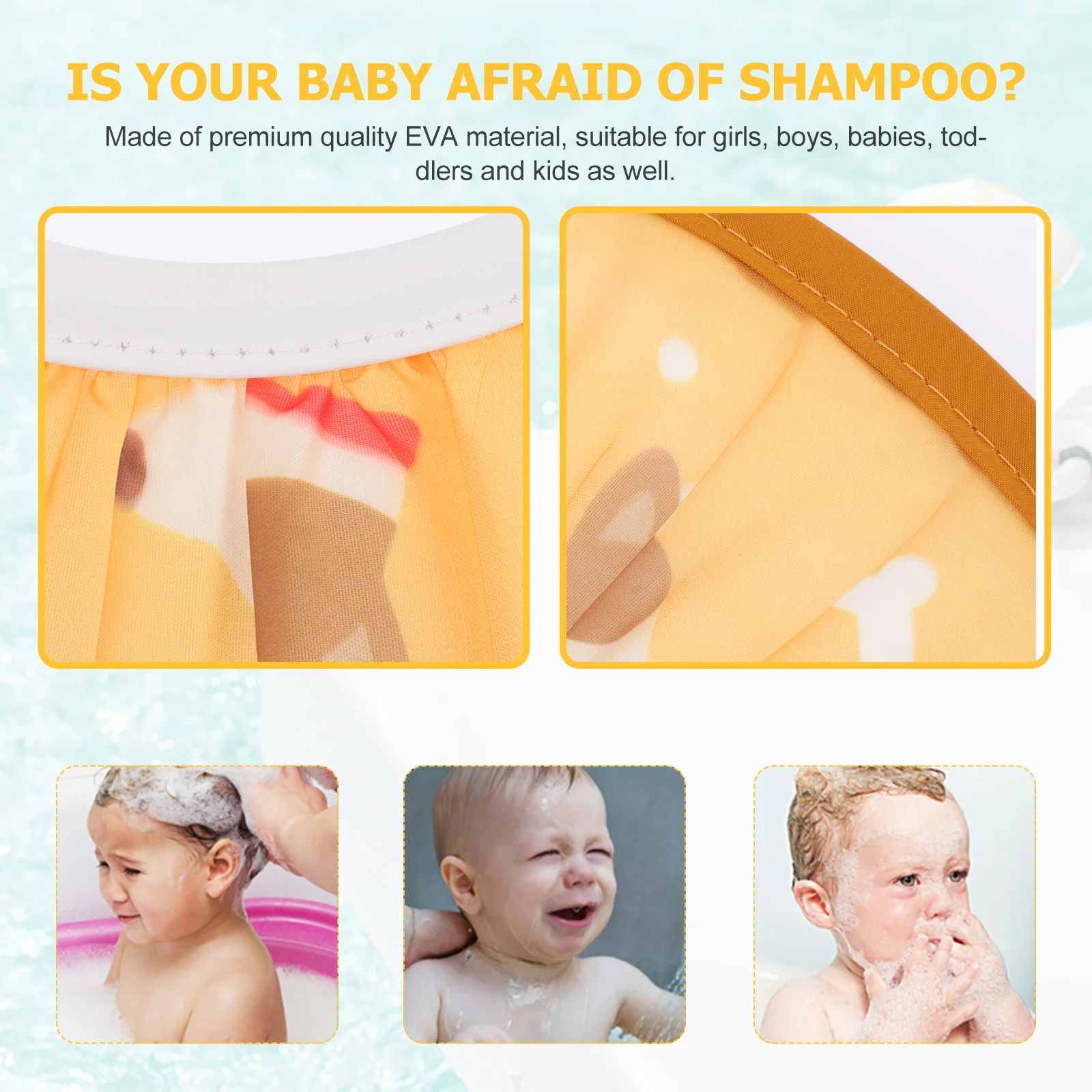 Детская шапочка для шампуня - Фотография_3