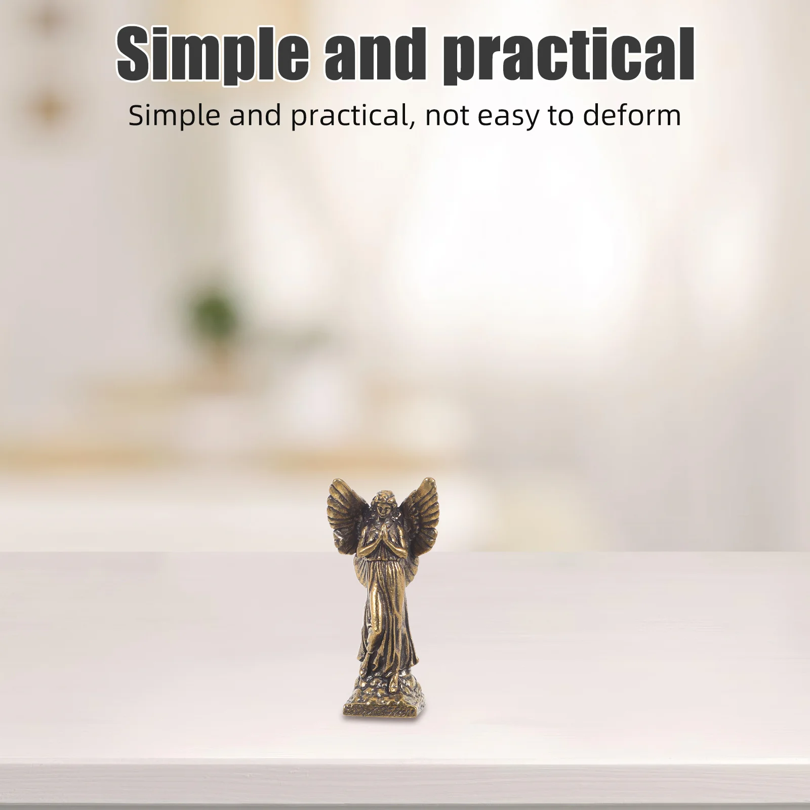 Медная скульптура ангел латунная - Фотография_3