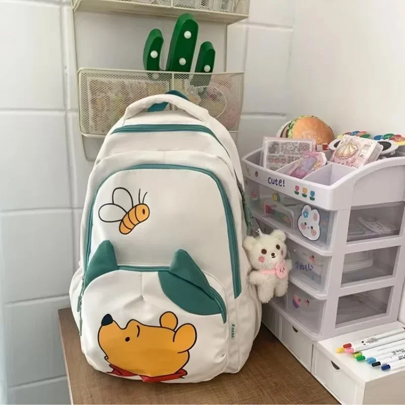 Школьный рюкзак большой емкости disney winnie the pooh для женщин
