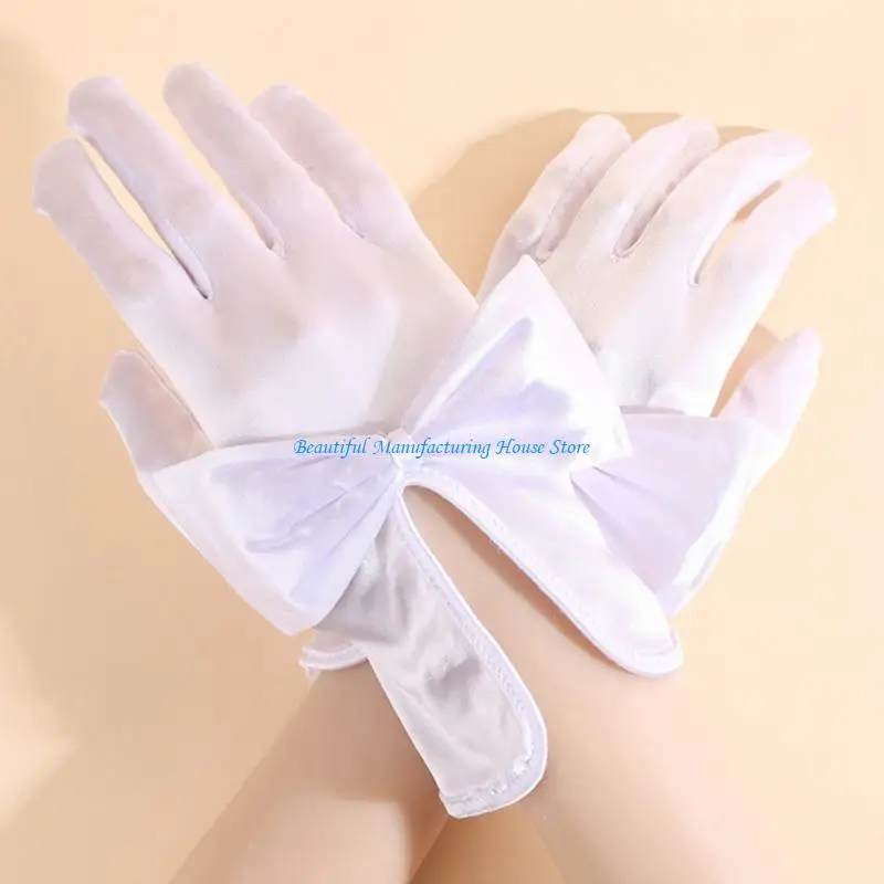 E56a элегантные перчатки короткие - Фотография_5