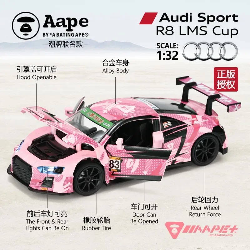 Моделирование makeda 1/32 audi r8lms gt3 брюс ли - Фотография_4