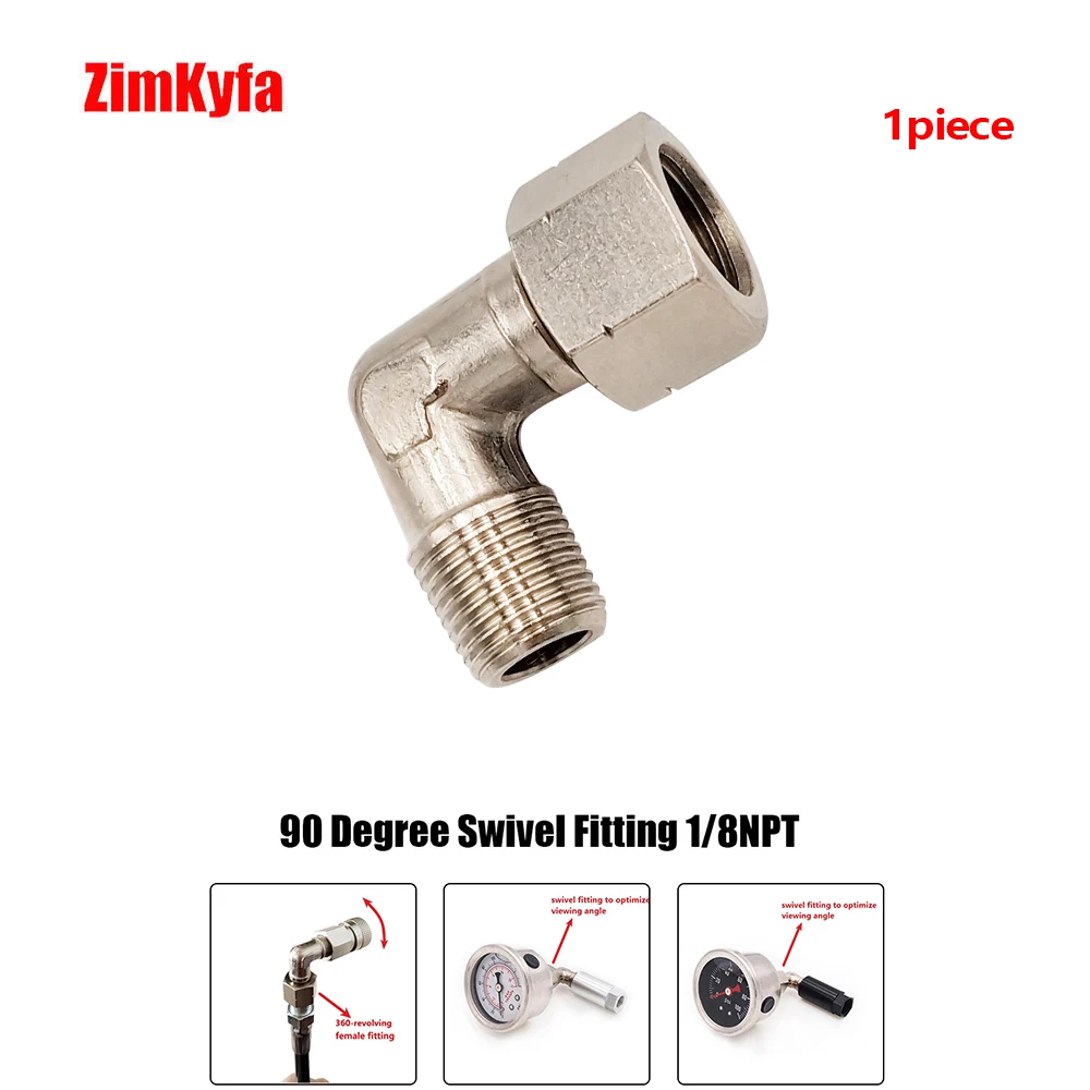 90 градусов поворотный фитинг 1/8npt