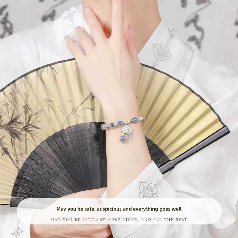 Новый стиль браслета с сахарным сердцем из агата для женщин - Фотография_5