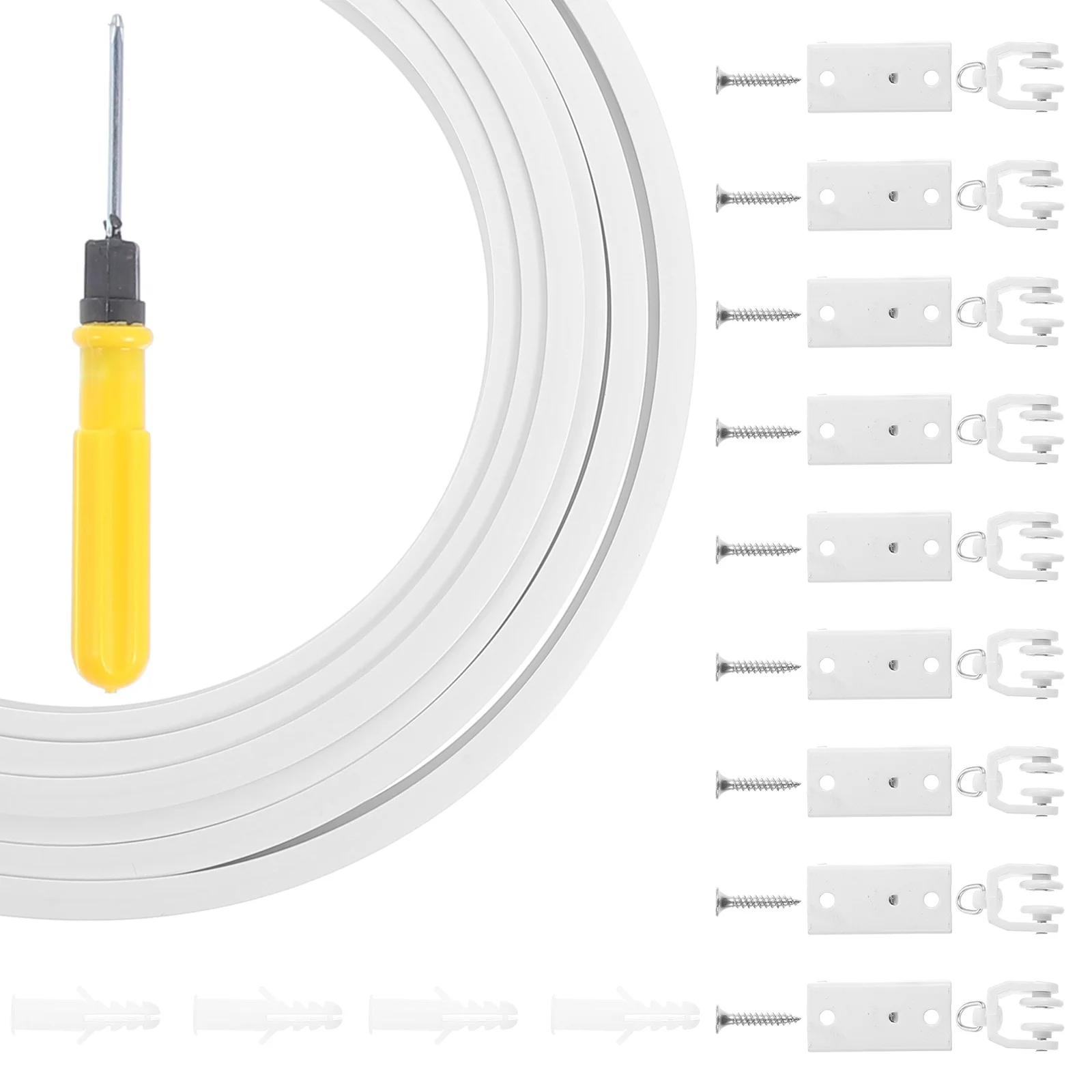1 комплект, пластиковая стальная гибкая занавеска - Фотография_6