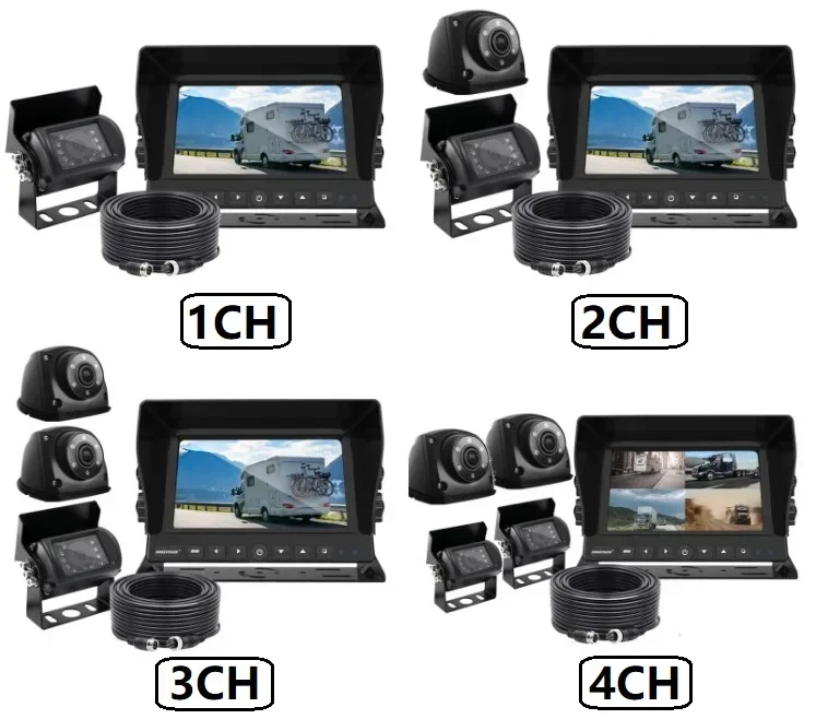Full hd dvr 7-дюймовый реверсивный - Фотография_2
