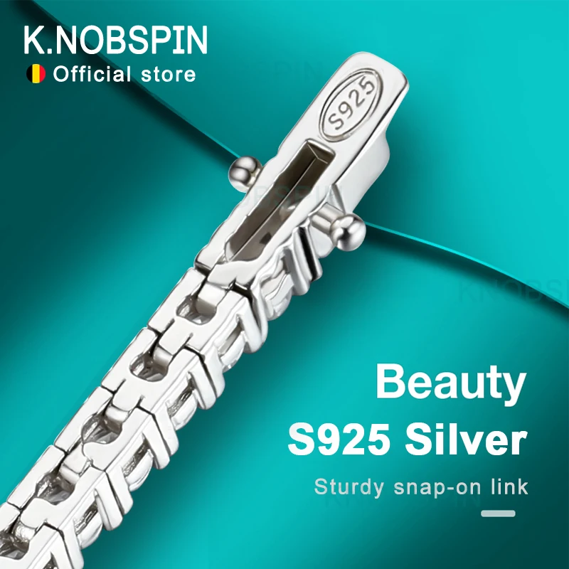 Knobspin 3 мм 4 мм муассанит теннисный - Фотография_4