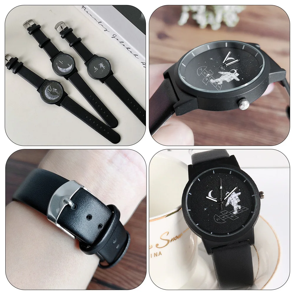 Стильные часы космонавта и ремень премиум-класса