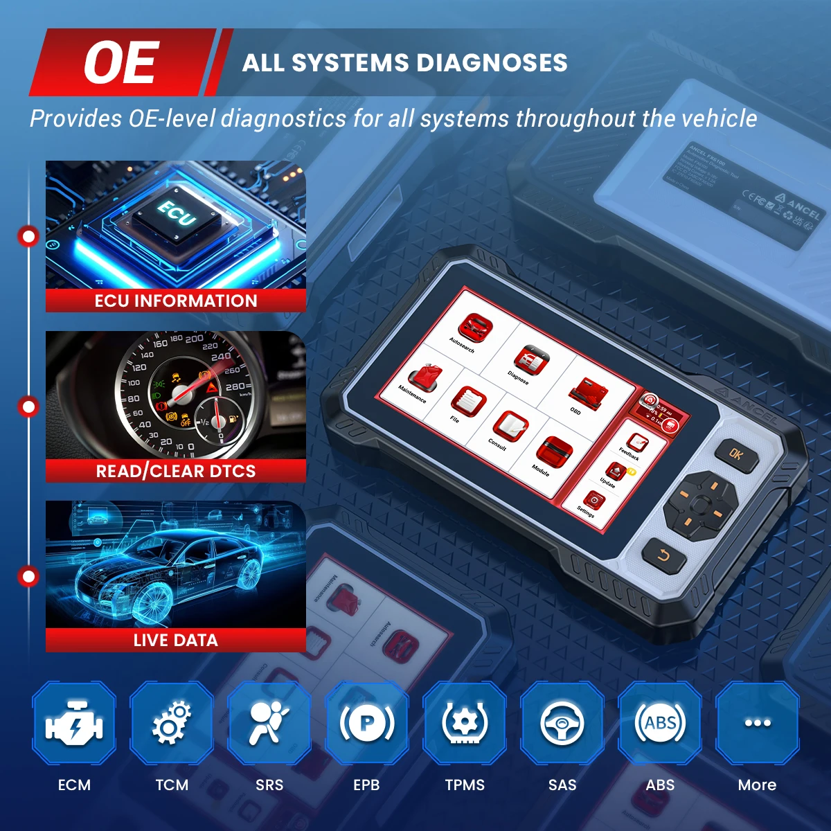 Ancel fx6100 obd2 автоматический - Фотография_3