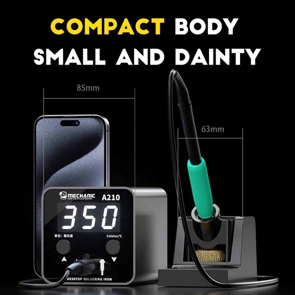 Mechanic цифровая паяльная станция с lcd дисплеем - Фотография_5