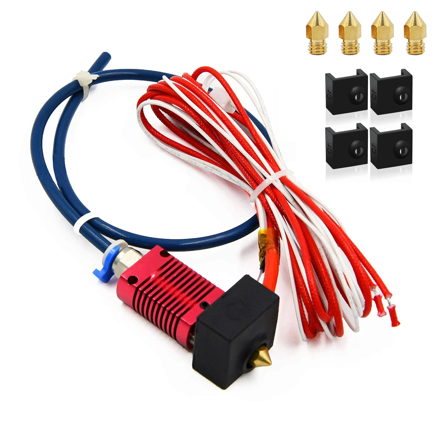 Mk8 24 в hotend kit печатающая головка с соплом 0 - Фотография_3