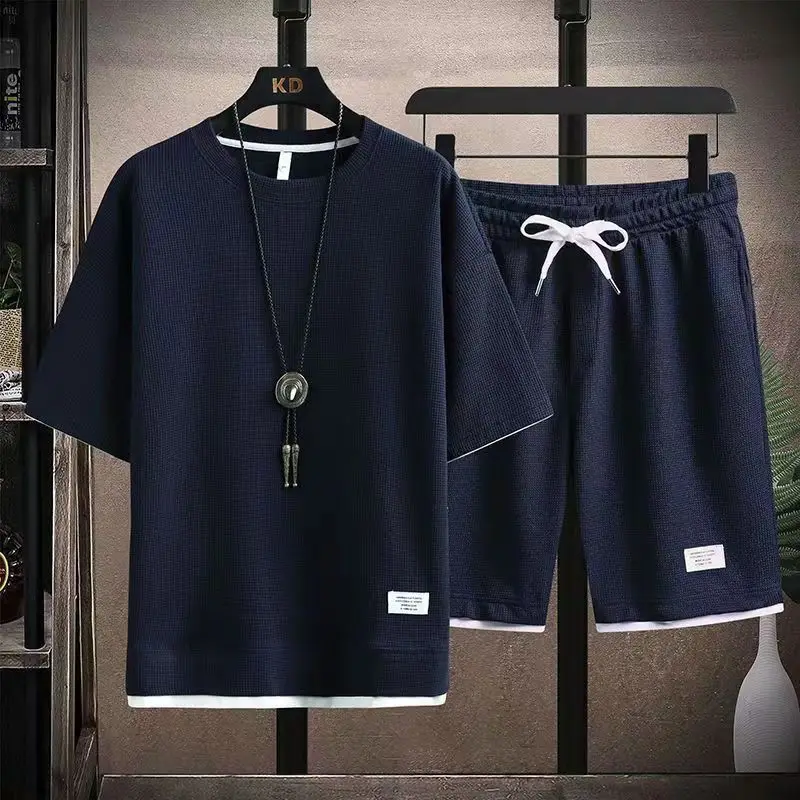 Рубашка и шорты, летняя модная