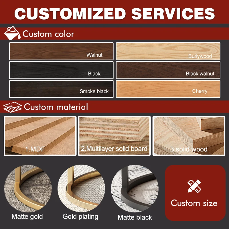 Современный простой треугольный деревянный журнальный столик - Фотография_3