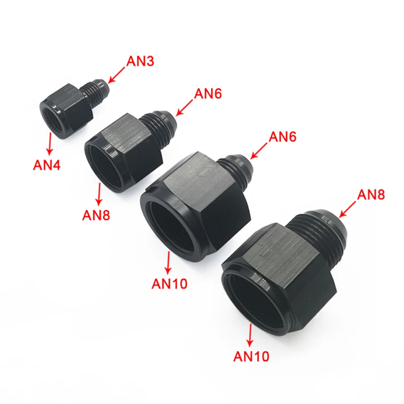 Jiax черный алюминий an4 an8 an6 - Фотография_3