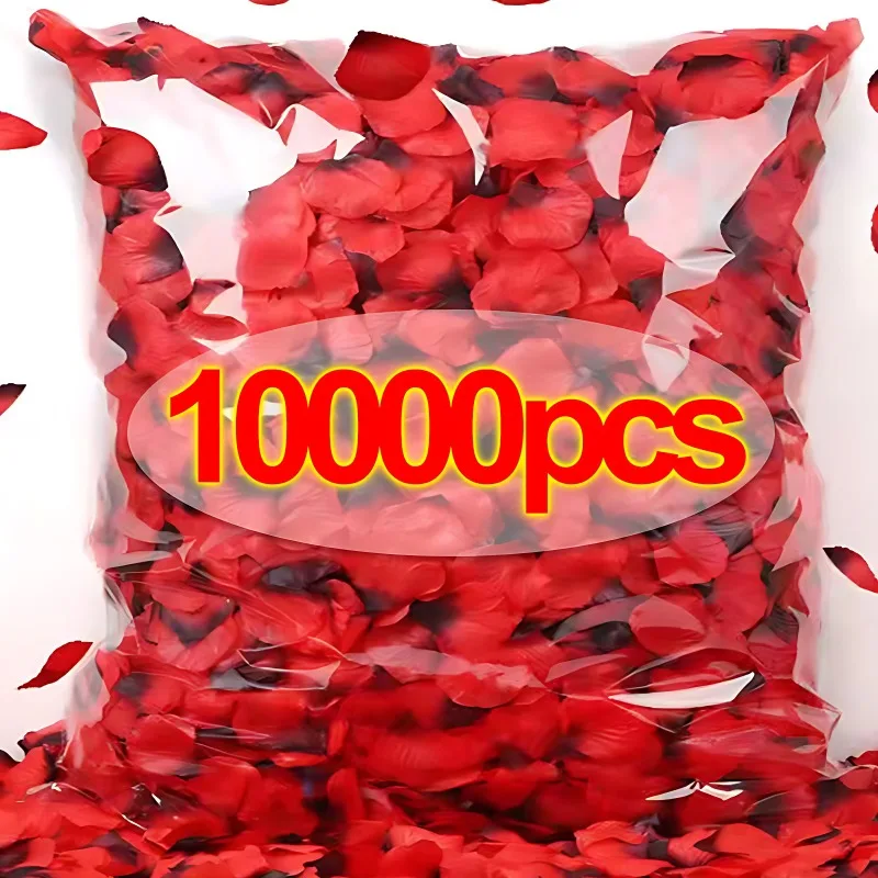 Лоты искусственных лепестков роз