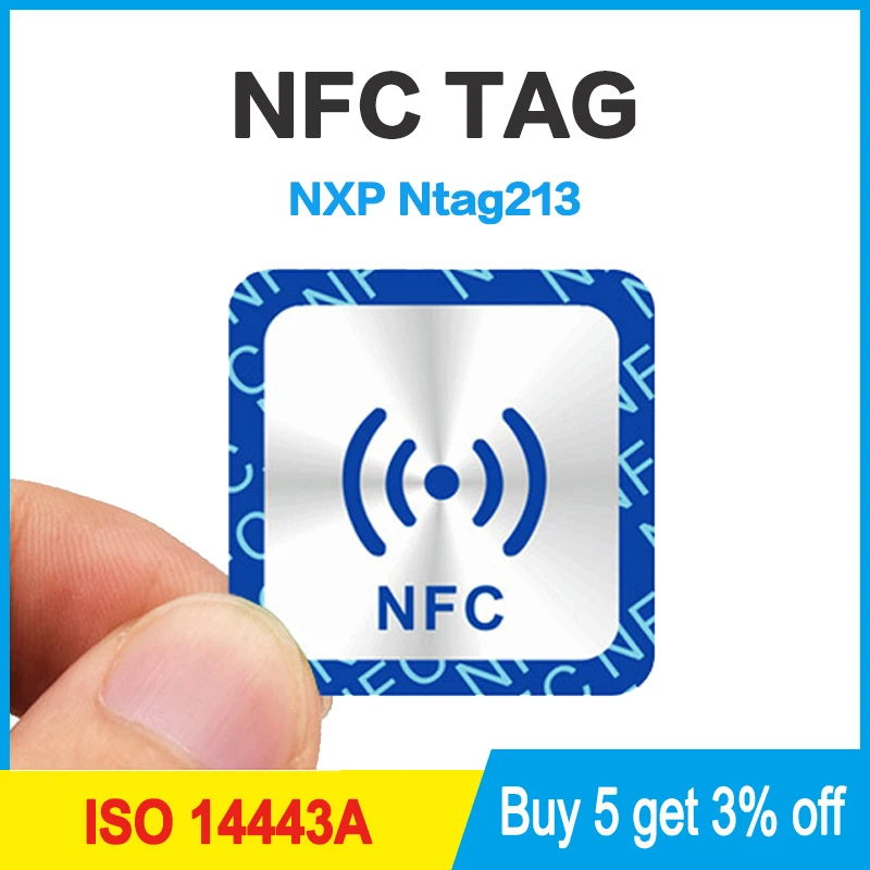 Наклейки nfc, бирка iso14443a - Фотография_6