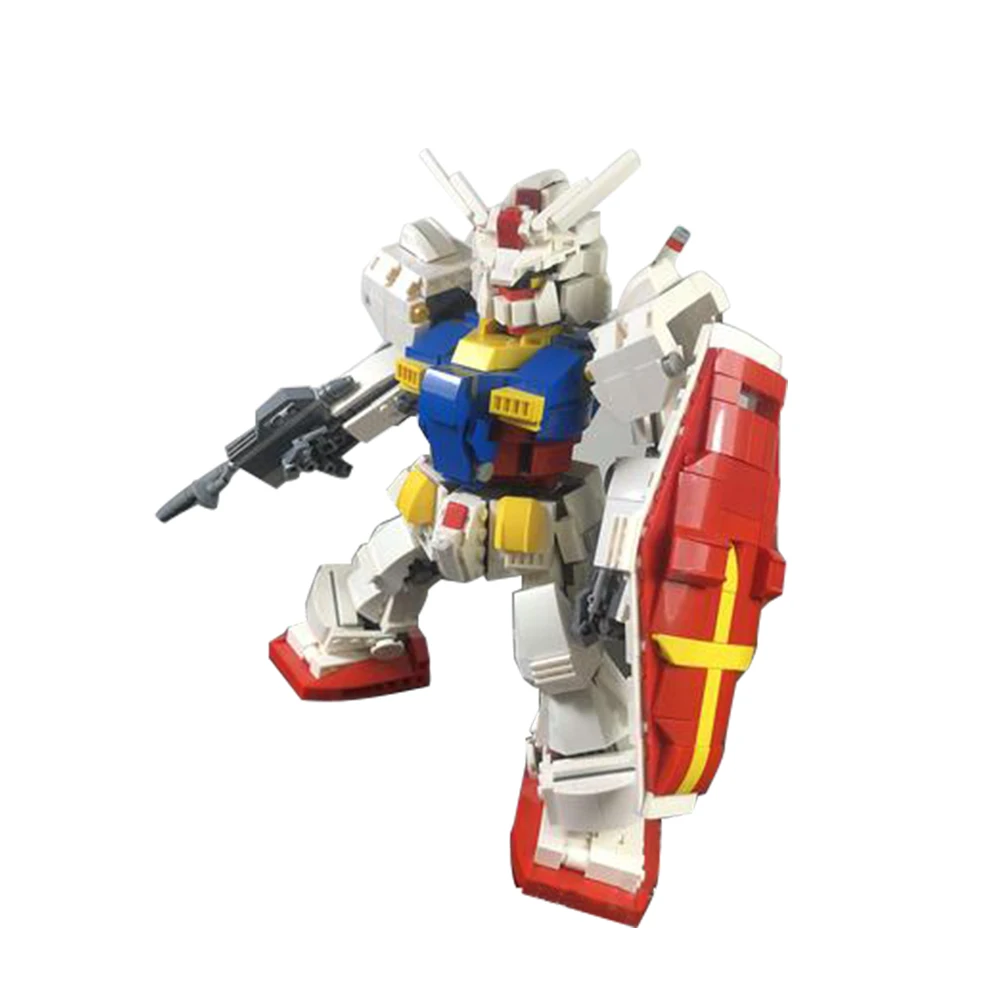 Набор строительных блоков moc mecha anime warriors robo - Фотография_5