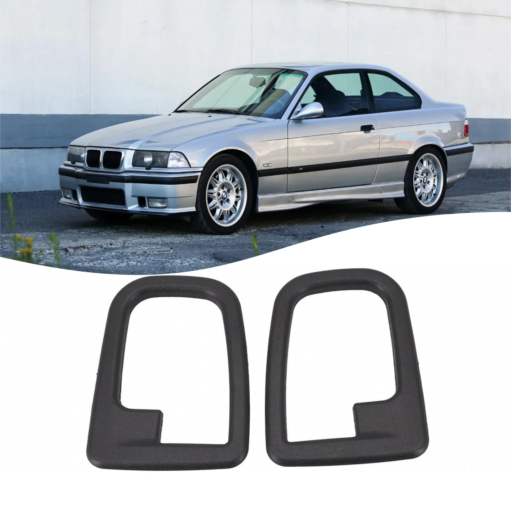 Накладки на внутреннюю дверную ручку автомобиля для bmw e36 92-99 z3 96-02