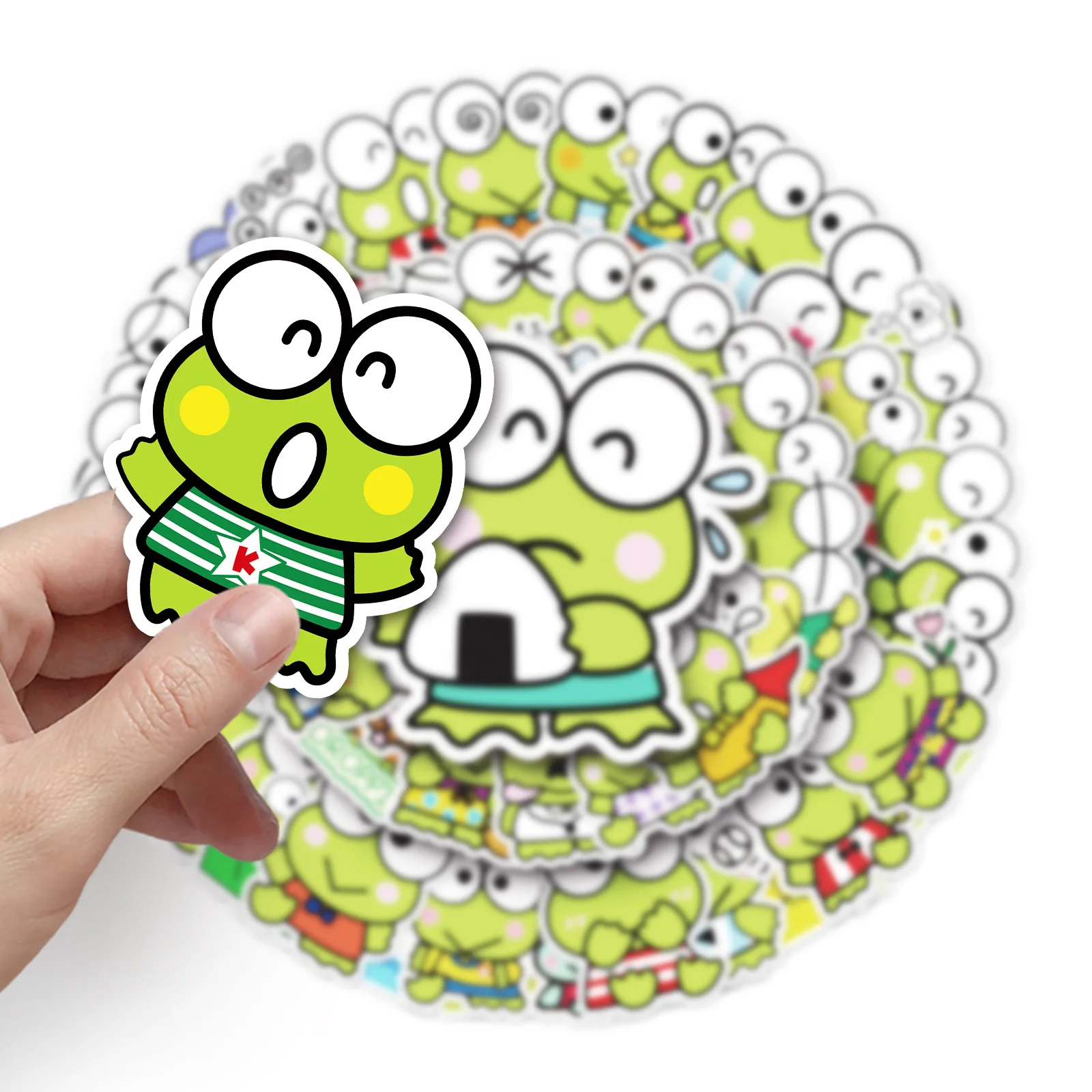 Милые наклейки sanrio keroppi - Фотография_4