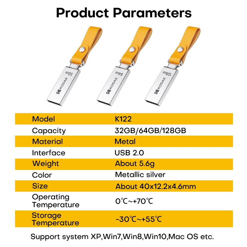Kodak k122 мини-металлический usb-накопитель - Фотография_6
